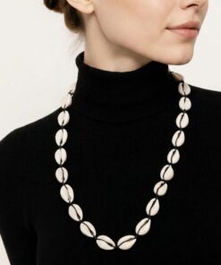 Long Cowrie Shell Necklace