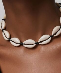 Beautiful Cowrie Shell Choker Necklace