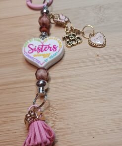 "Sisters Always" Bag Charm