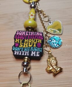 Witty "Yellow" Bag Charm
